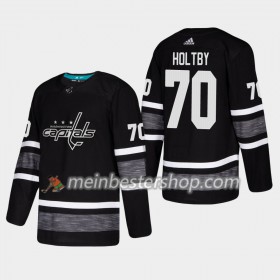 Washington Capitals Braden Holtby 70 2019 All-Star Adidas Schwarz Trikot Authentic - Herren